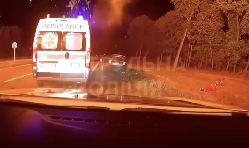 WATCH: Police Body Cam Captures Alleged Russian ‘Double-Tap’ in Chernihiv Region