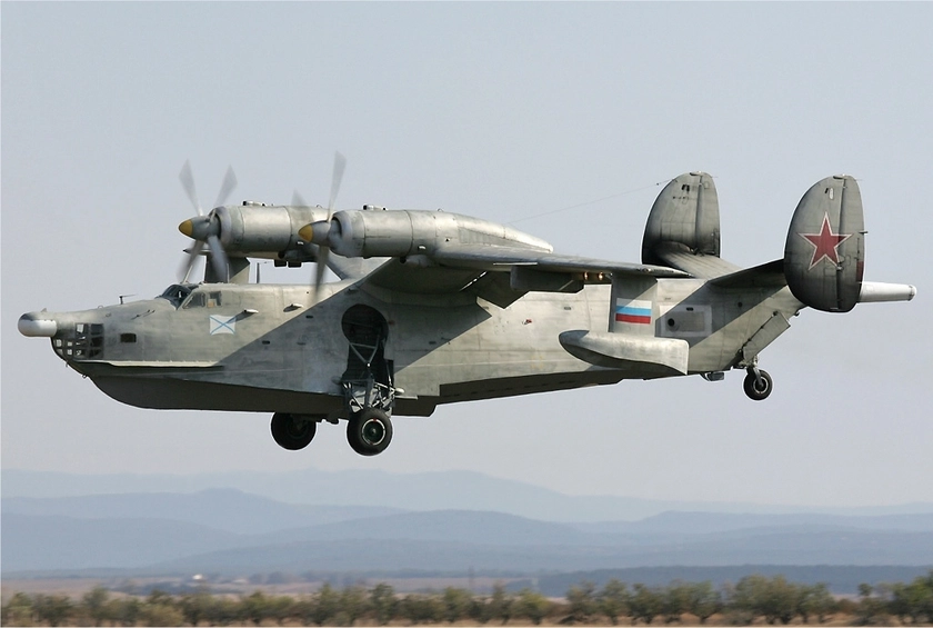 WATCH: ‘First Ever Destruction’ — Ukraine’s HUR Ghosts Destroy Russian Be-12 Seaplane and Mi-8 Helicopter in Crimea