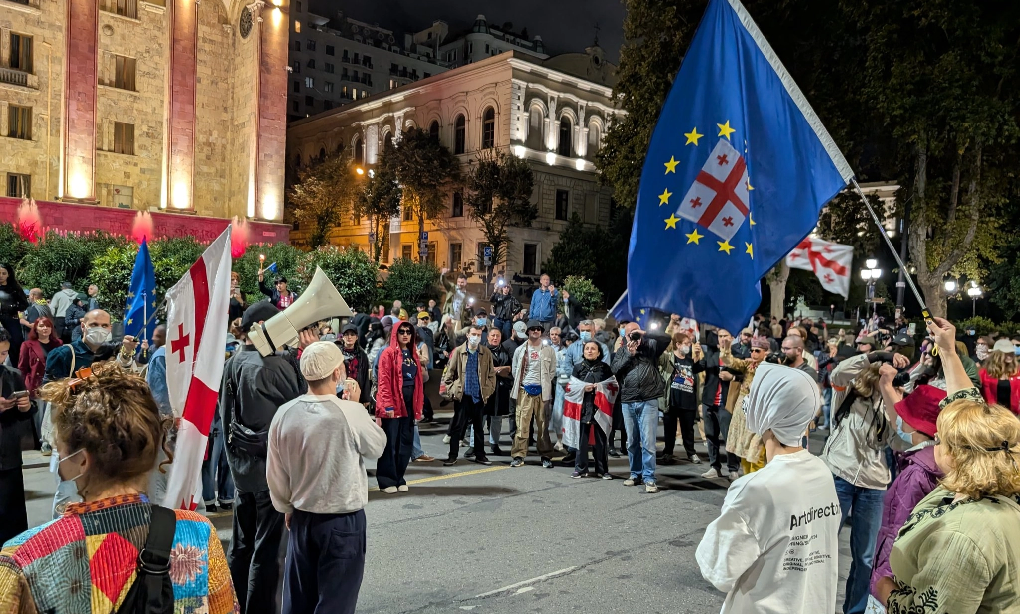 Foreign Intel Behind 300-Day Georgia Protests, Prime Minister Says