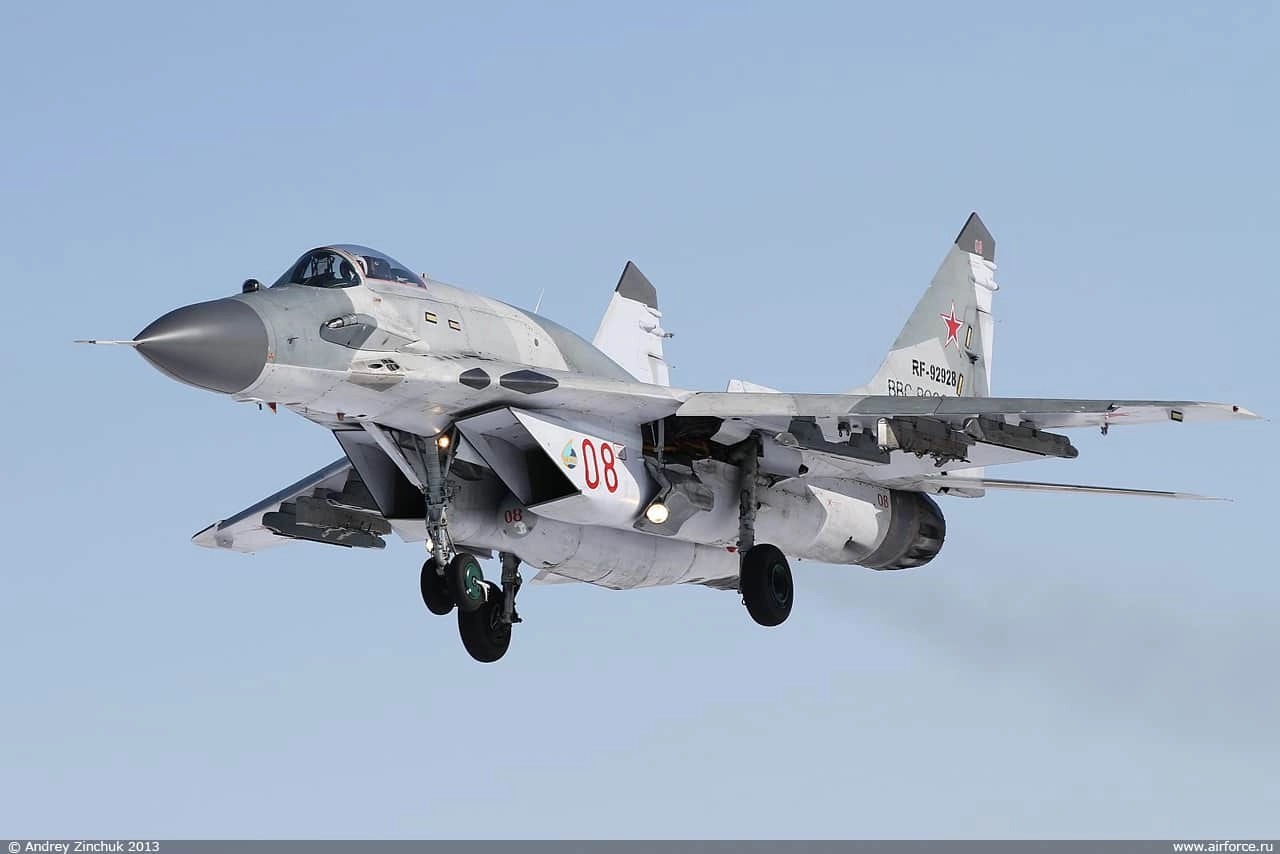 Російські винищувачі МіГ-29 прибули до Ірану