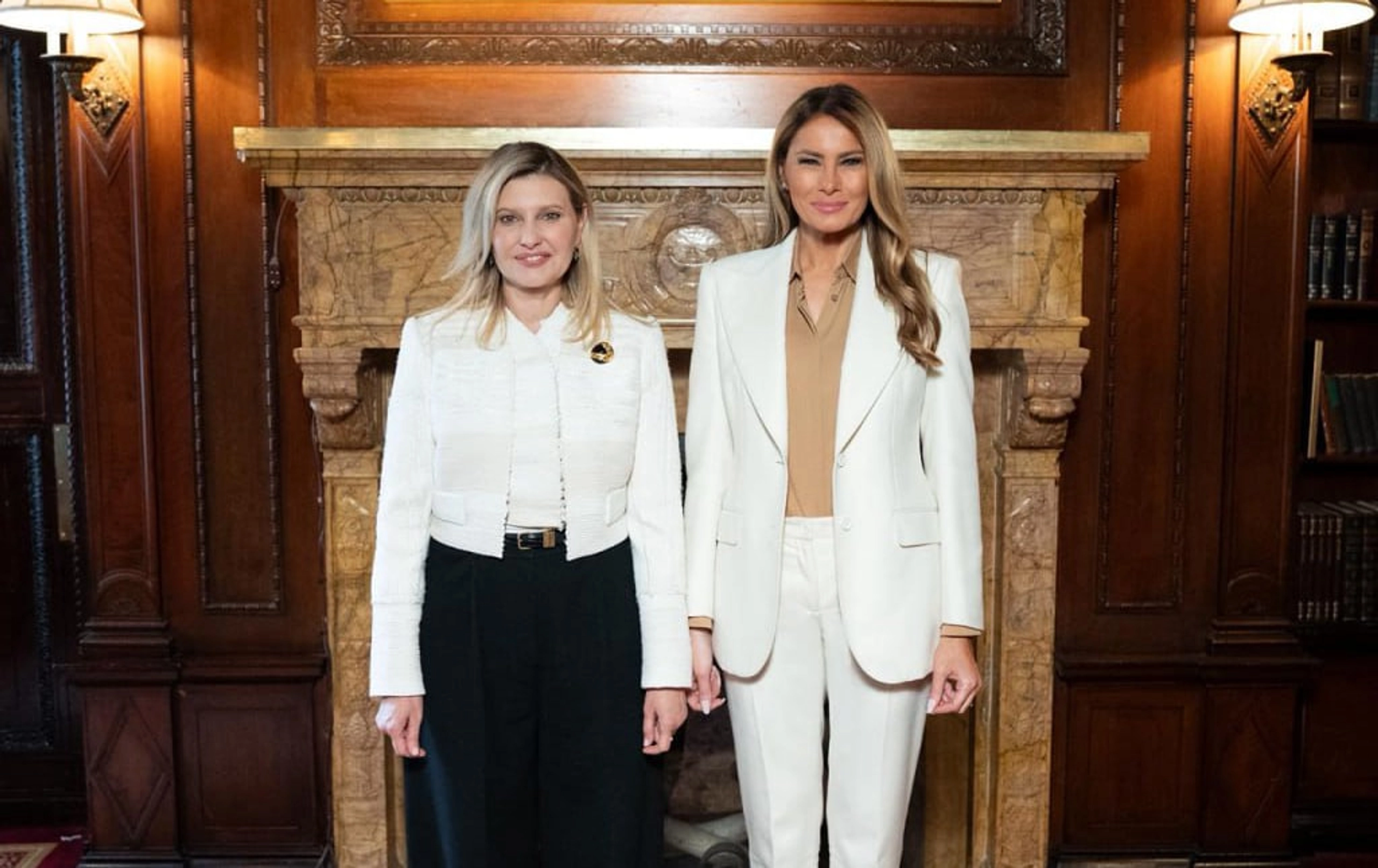 Olena Zelenska Meets Melania Trump, Thanks Her For Letter to Putin