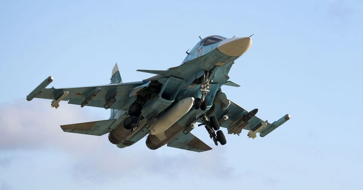 Сили оборони збили російський Су-34 на Запорізькому напрямку