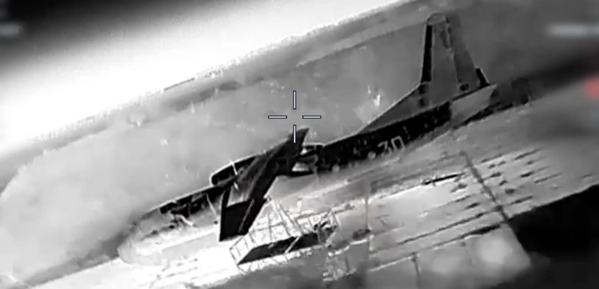 ГУР знищило в Криму два російських літаки Ан-26 та дві РЛС