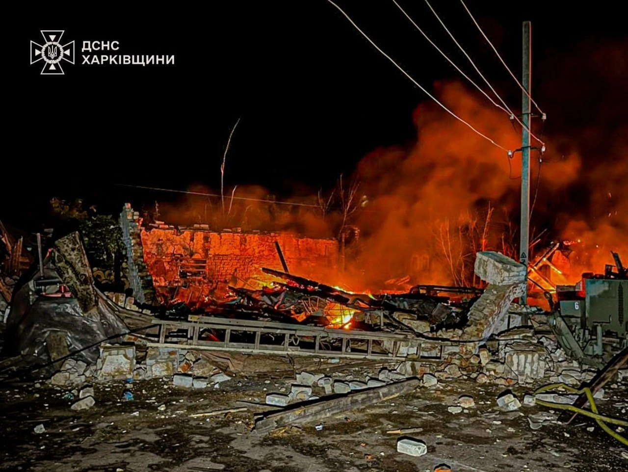 Russian Drone Barrage Targets Ukraine Overnight, Killing One in Kharkiv