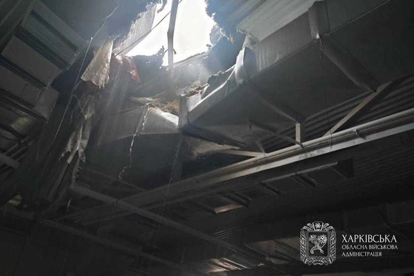Four Injured in Russian Drone Strike on Kharkiv Furniture Store