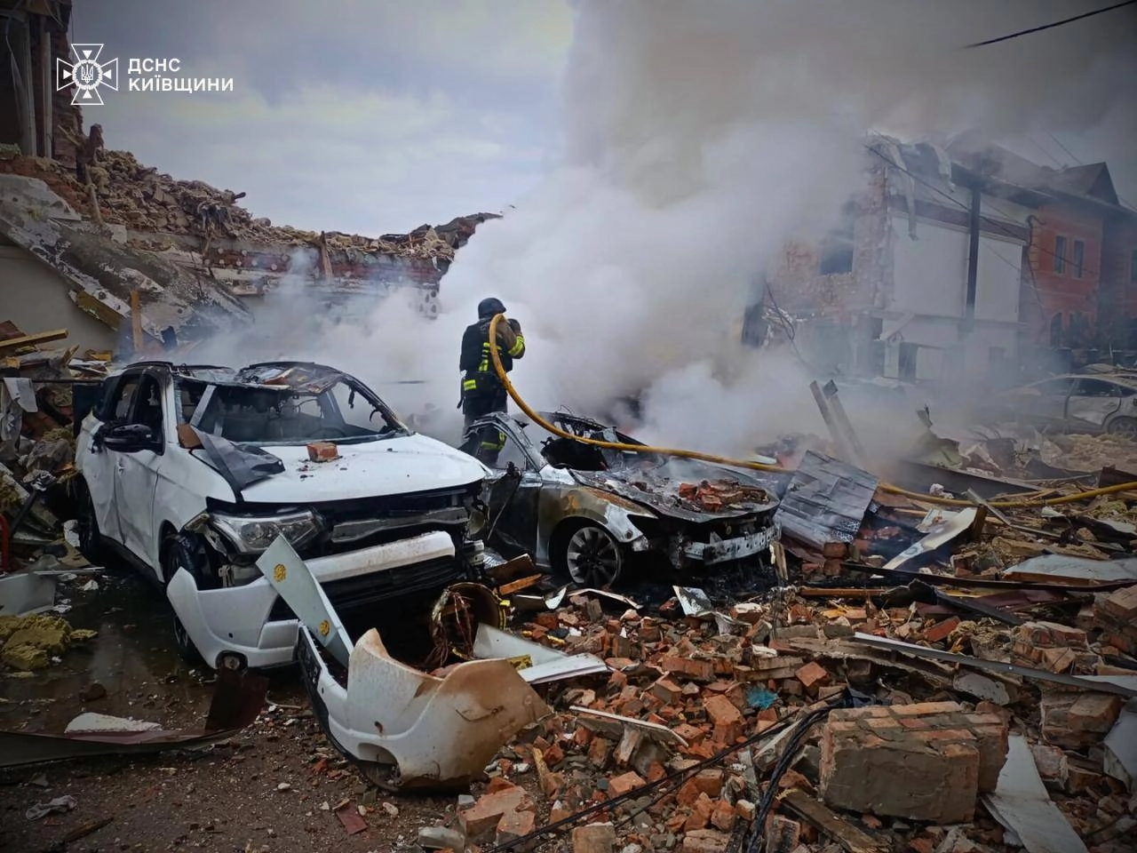 12-Year-Old Girl Among Dead, Hospital Hit as Russia Pounds Kyiv With Drones and Missiles