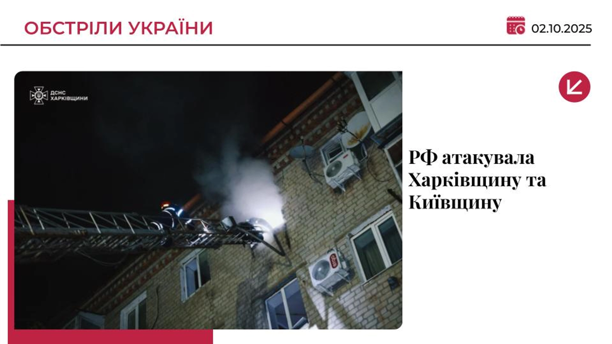 Росіяни атакували житловий квартал на Харківщині: є загибла і постраждалі