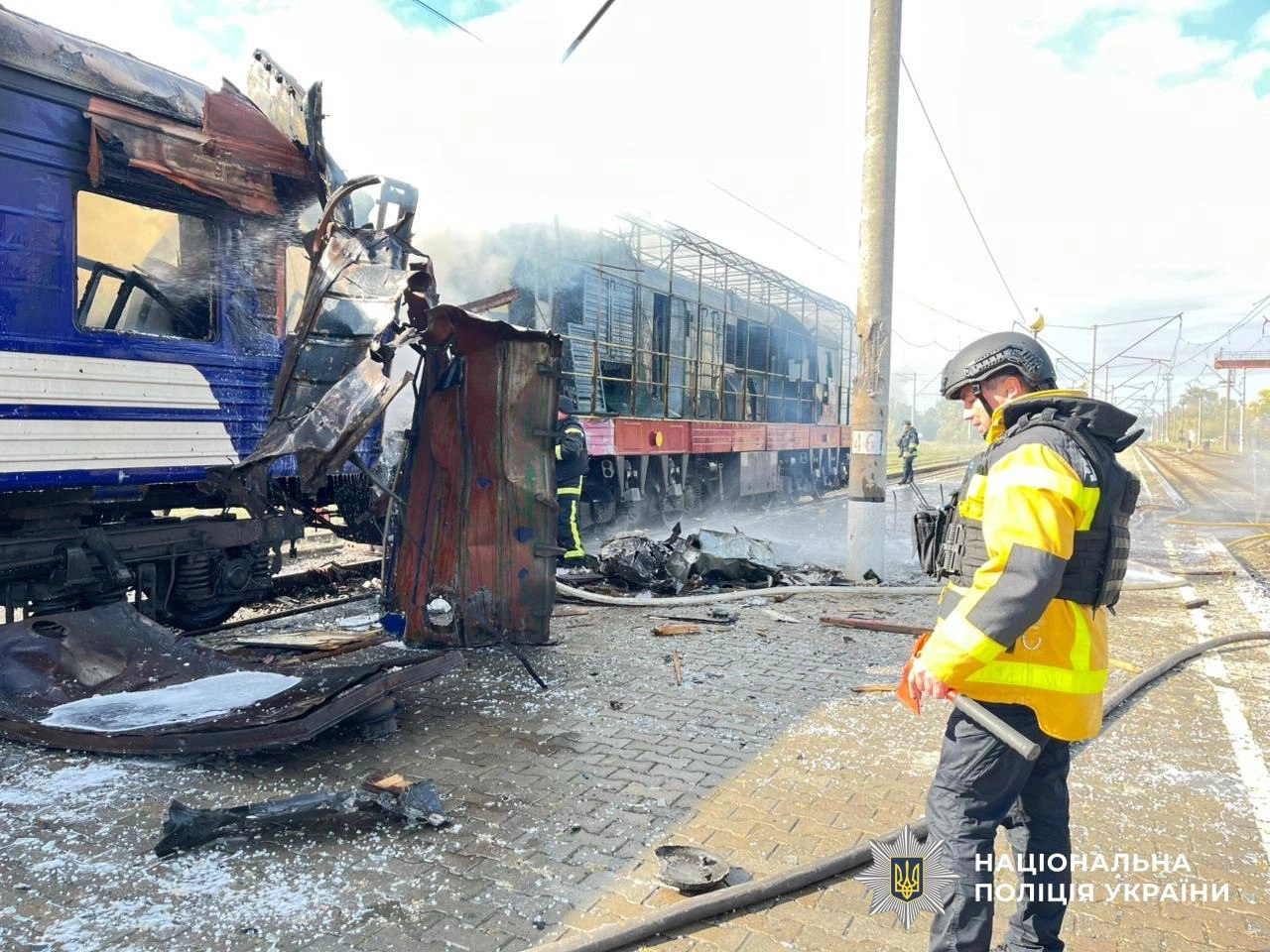 Russian Strikes Knock Out Power in Sumy Region