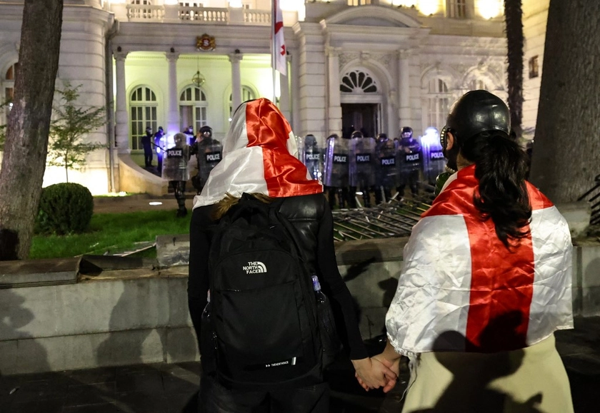 Georgia Charges 5 Opposition Figures Over Protests as EU Denounces Democratic Backsliding
