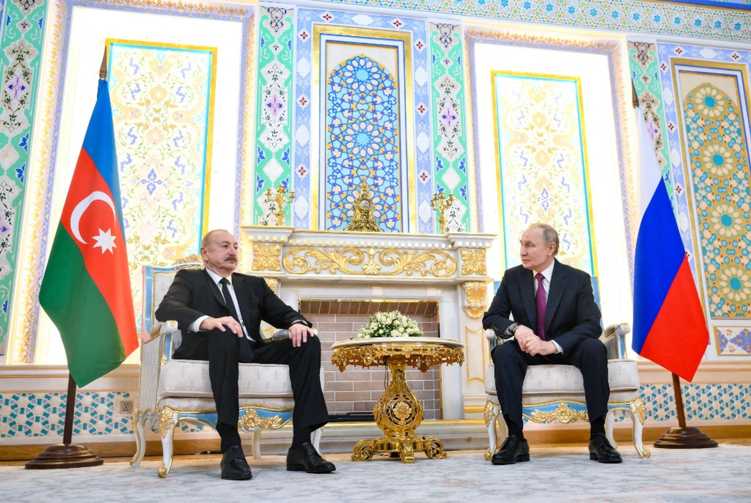 Russian Missile Didn’t Really Hit Airliner, Putin Tells Aliyev
