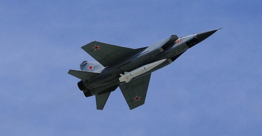 У Росії розбився носій ракет “Кинджал” МіГ-31