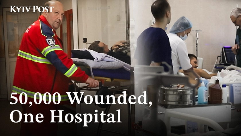 Inside Ukraine’s Largest Trauma Hospital: Saving Lives on the Front Line
