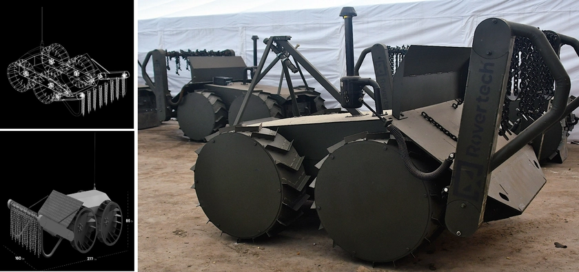 Inside a Ukrainian Military Robot Factory