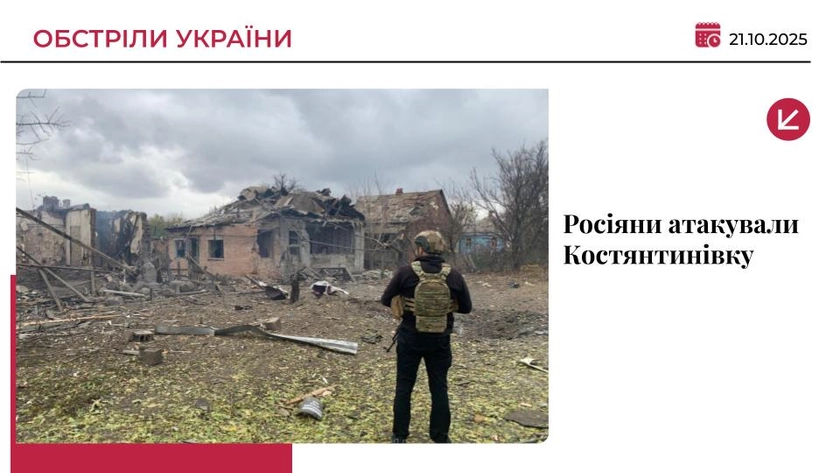 Росія вдарила по Костянтинівці: є двоє загиблих