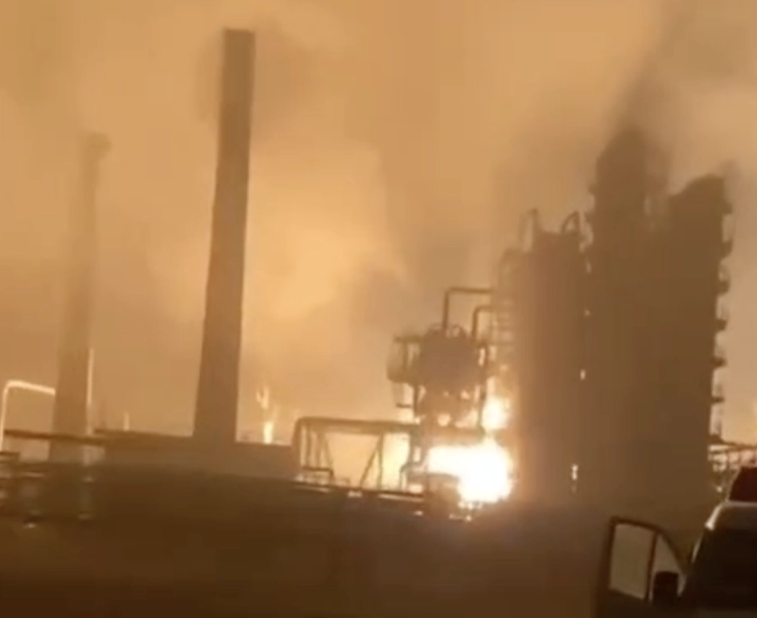 Безпілотники вночі атакували Рязанський НПЗ в Росії