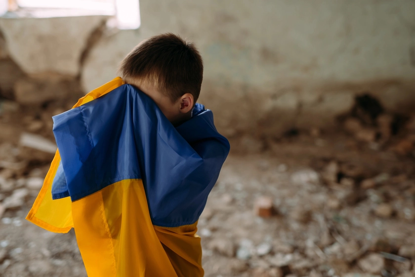 З окупації визволили молоду матір з немовлям