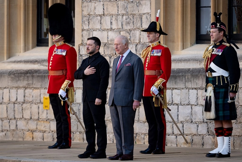 King Charles Hosts Zelensky Ahead of London Meeting on Ukraine Missiles