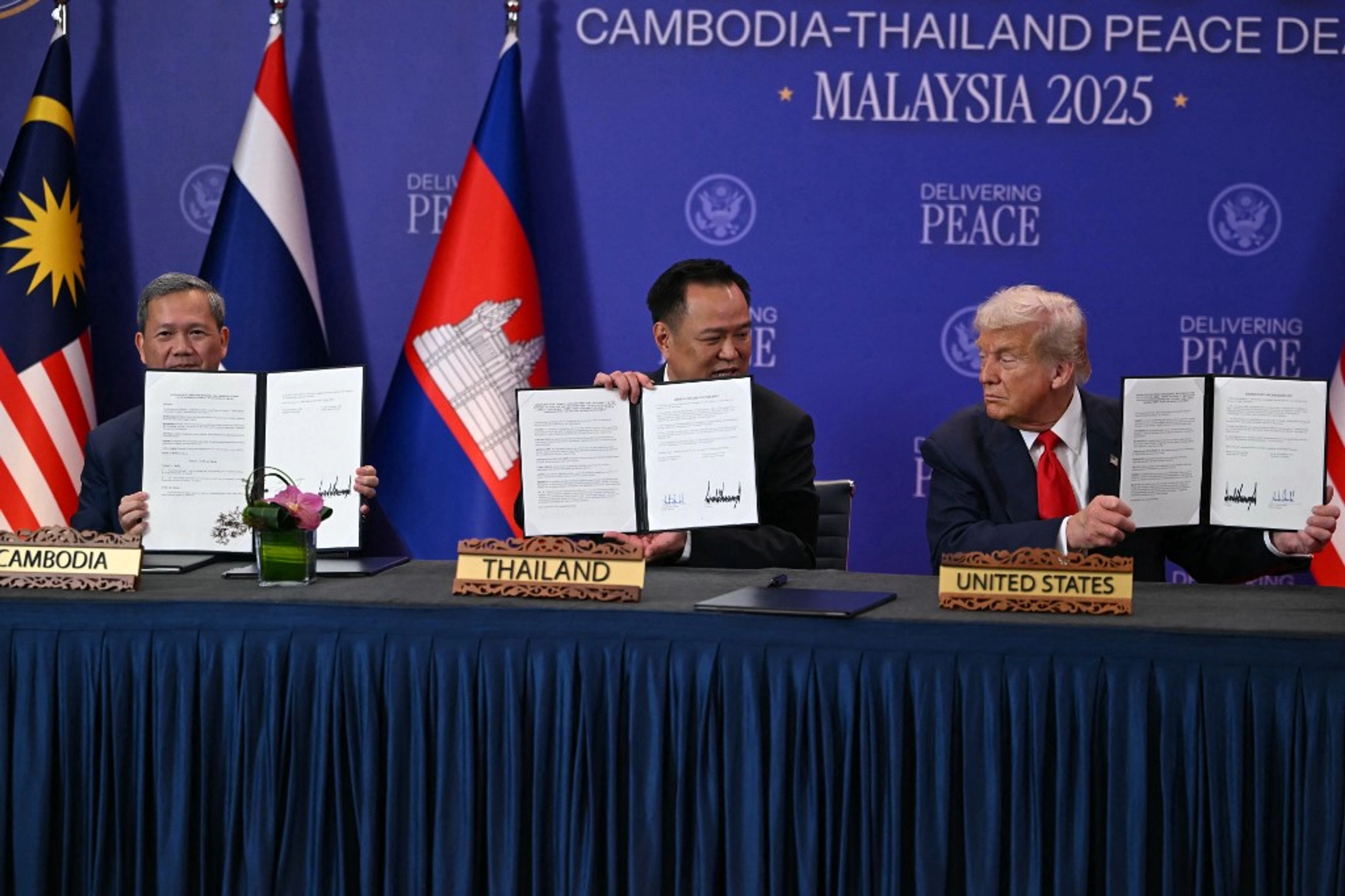 Таїланд і Камбоджа у присутності Трампа підписали мирну угоду