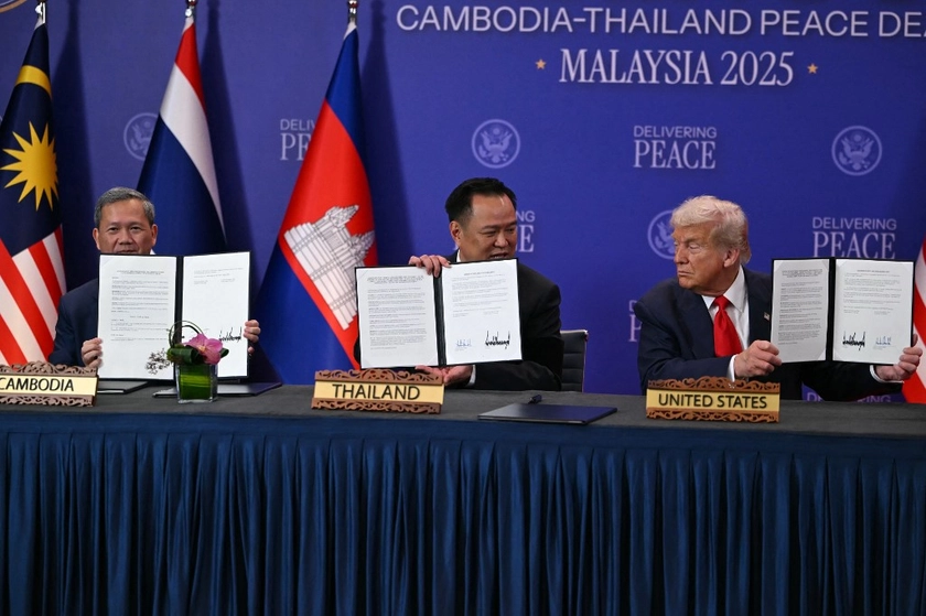 Таїланд і Камбоджа у присутності Трампа підписали мирну угоду