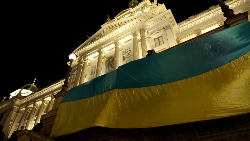 У Празі відбулась акція на підтримку України: що вимагали учасники