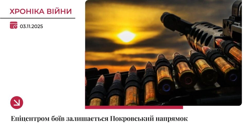 Хроніка війни: Армія РФ тисне на Покровському та Придніпровському напрямках