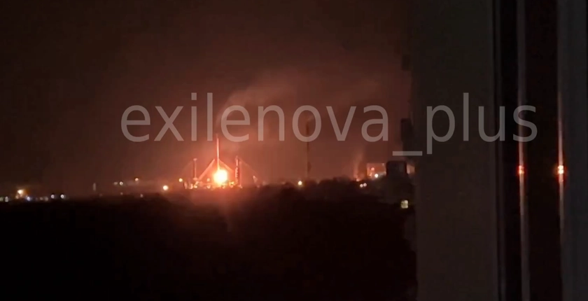 Explosions Shake Saratov as Drones Target Oil Refinery Near Engels Bomber Base