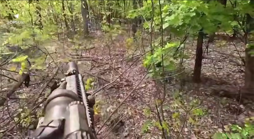 WATCH: Kyiv Forces Battle Belarusian, Russian Troops in Forest Skirmish