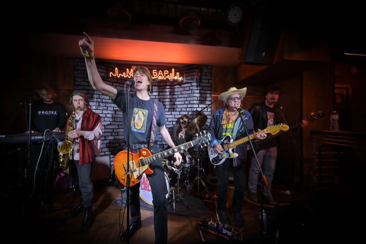 British band Hardwicke Circus on tour in Ukraine (Photo by Veronika Zolotoverhka)