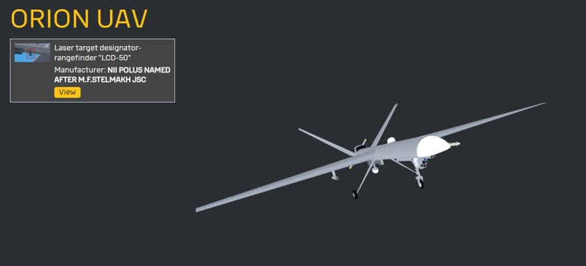 HUR Exposes Full 3D Map of Russia’s ‘Bayraktar Killer’ Orion Combat Drone, 43 Suppliers Behind It