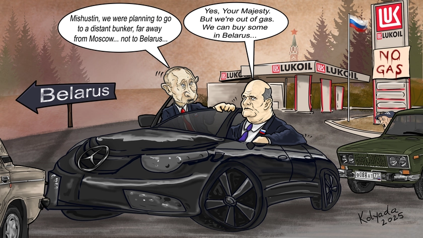 CARTOON: Oil, Oil Everywhere – and Now Not a Drop to Refill
