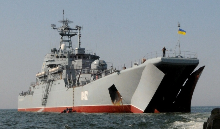 Russia Stripped Captured Ukrainian Warship Kostyantyn Olshansky to the Bone
