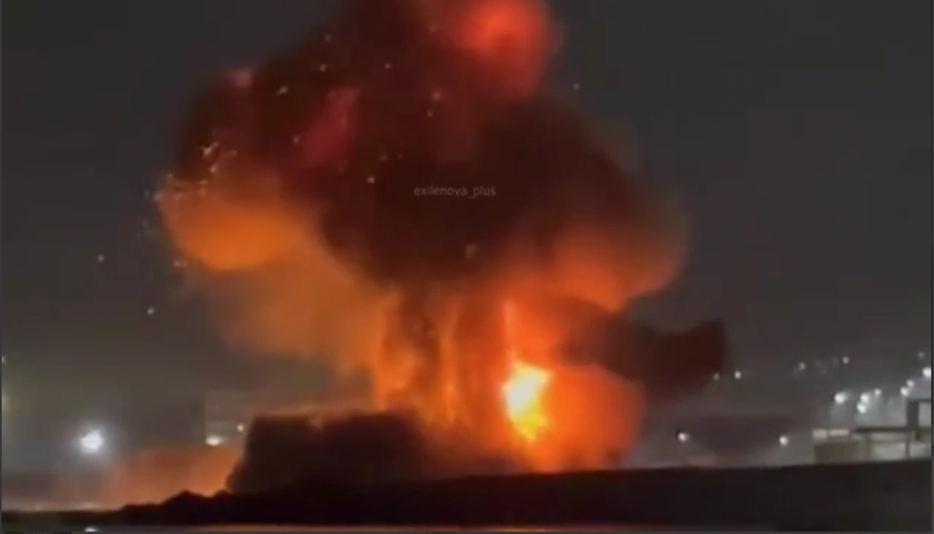 Ukrainian Robot Boats Hit Russian Black Sea Oil Terminal