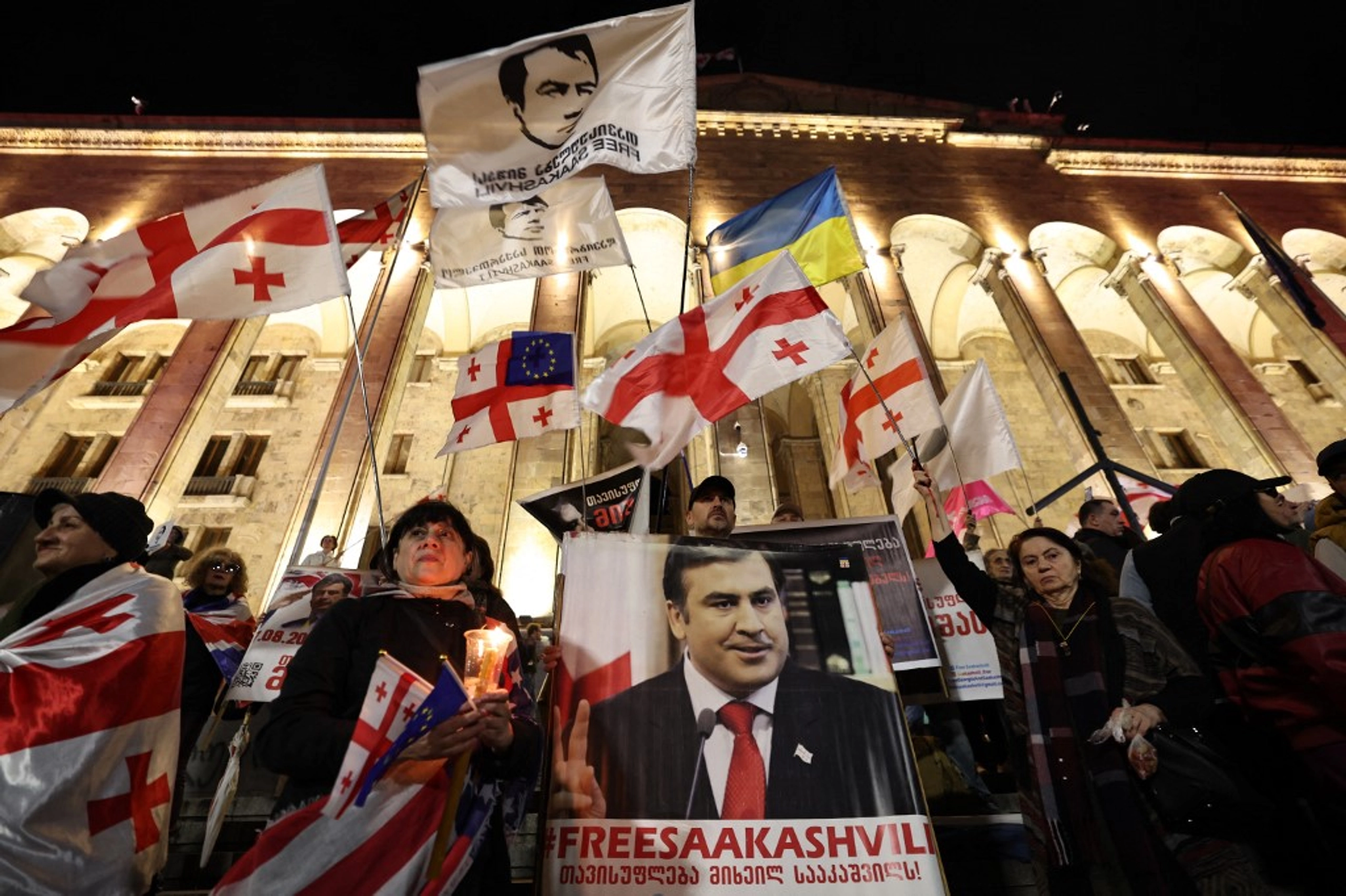 Former Georgian President Mikheil Saakashvili Returned to Prison