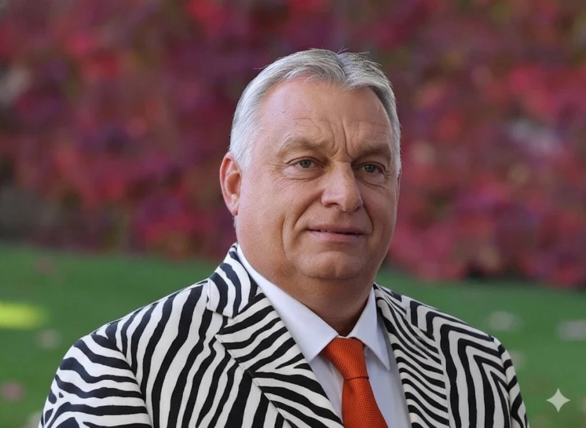 Україна відповіла Орбану на заяви про корупцію вірусним мемом із «зебровим костюмом»