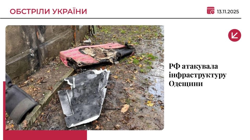 РФ вдарила дронами по Одеській області: є влучання в об’єкт критичної інфраструктури