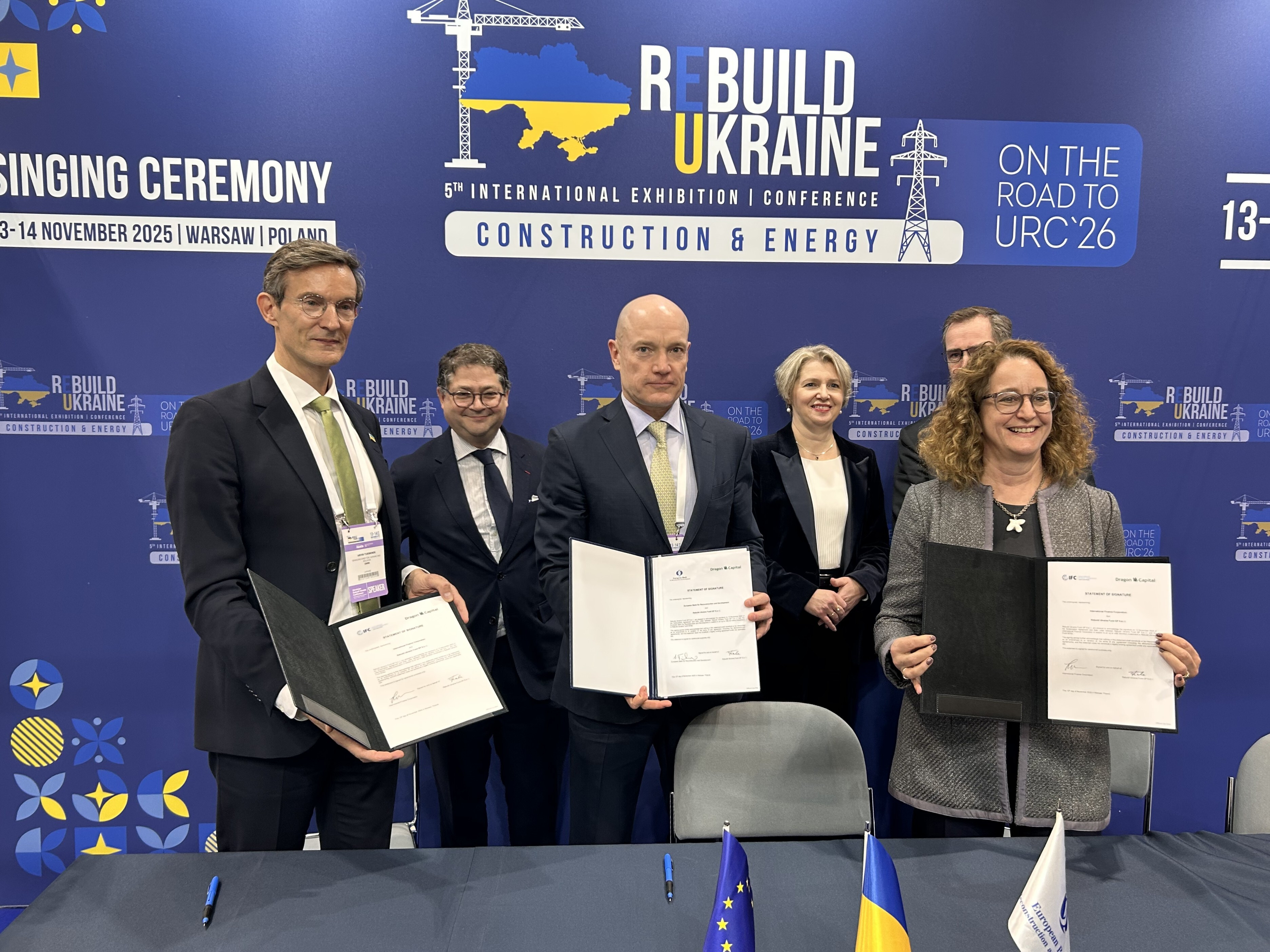 IFC and EBRD Invest $50 Million in Rebuild Ukraine Fund to Drive Economic Recovery
