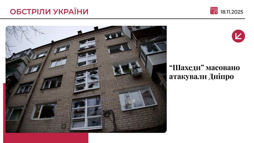 Російські “Шахеди” масовано налетіли на Дніпро: є постраждалі