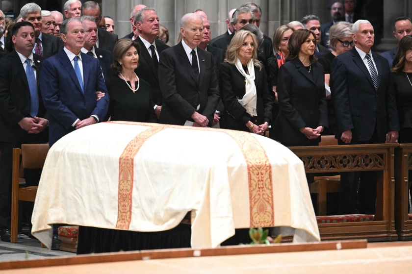 US Buries Its 46th Vice President: Trump Not Invited