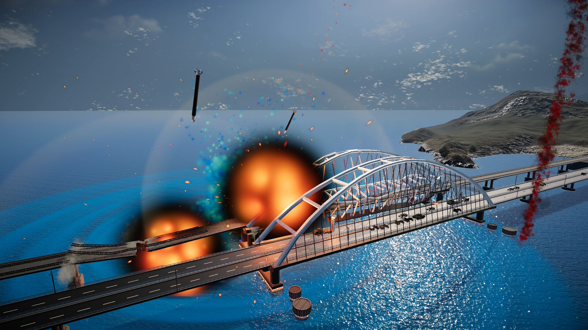 Blow Up Kerch Bridge Simulator – Ukrainians Launch New Video Game