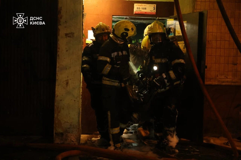 Missiles and Drones Ravage Kyiv: Civilian Blocks Burn, 7 Killed