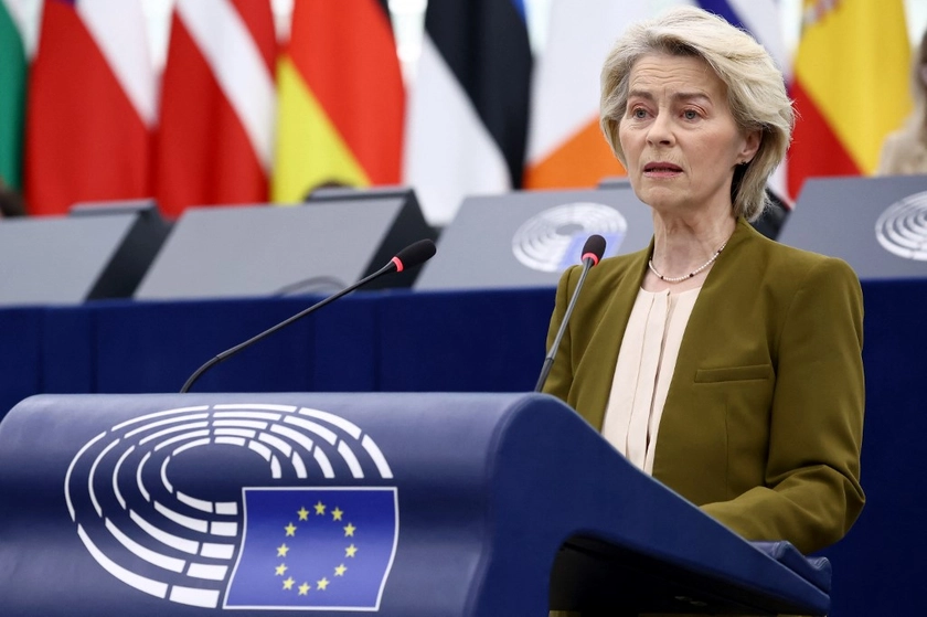 EU Will Back Ukraine ‘Every Step of Way’ Until Peace: Von Der Leyen