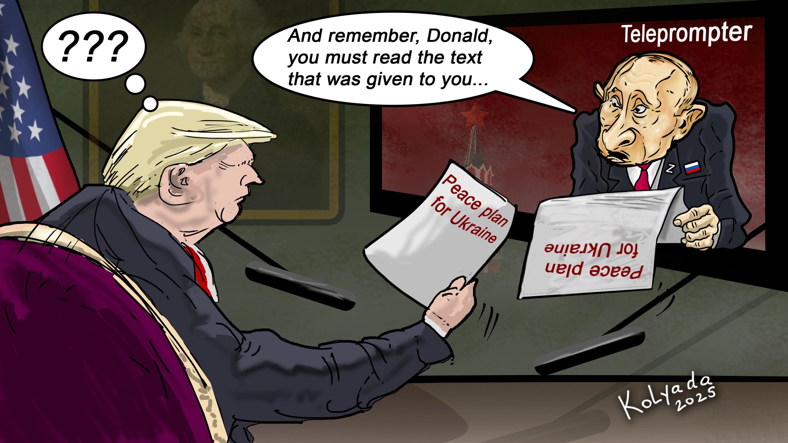 Індики за столом: огидний бенкет Трампа й Віткоффа з Путіним