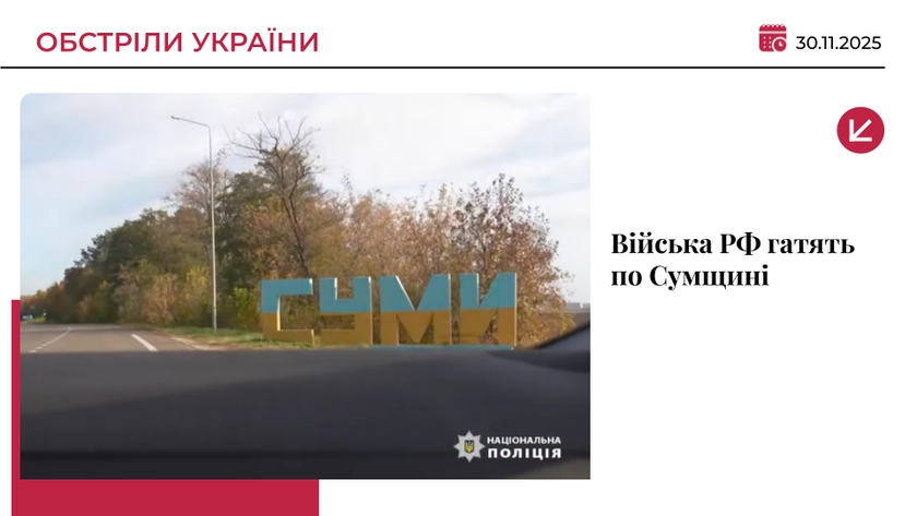 Росіяни вдарили по енергетиці Сумщини: виникли перебої з електрикою та водою