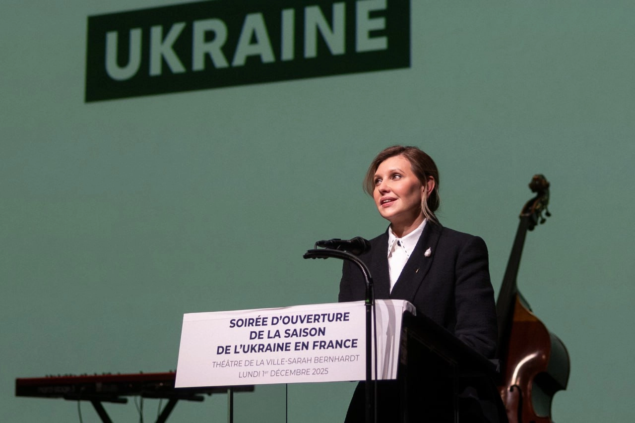 (Photo by Olena Zelenska/Telegram)