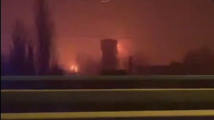 Huge Fire in Russia’s Oryol Region After Suspected Drone Strike on Refinery
