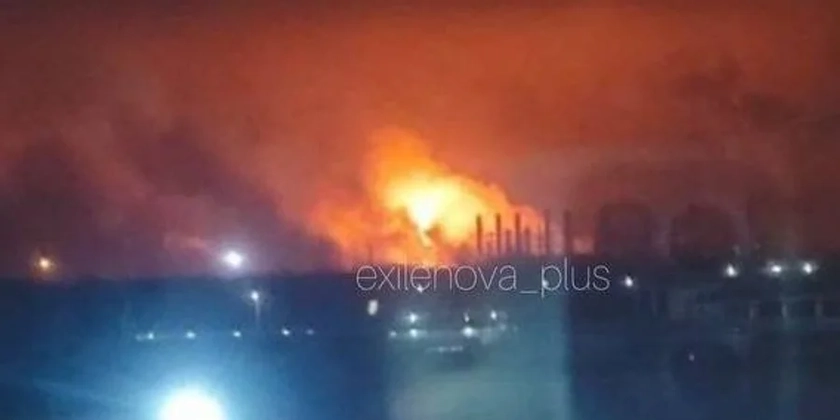 Безпілотники налетіли на хімічне підприємство в Ставропольському краї РФ