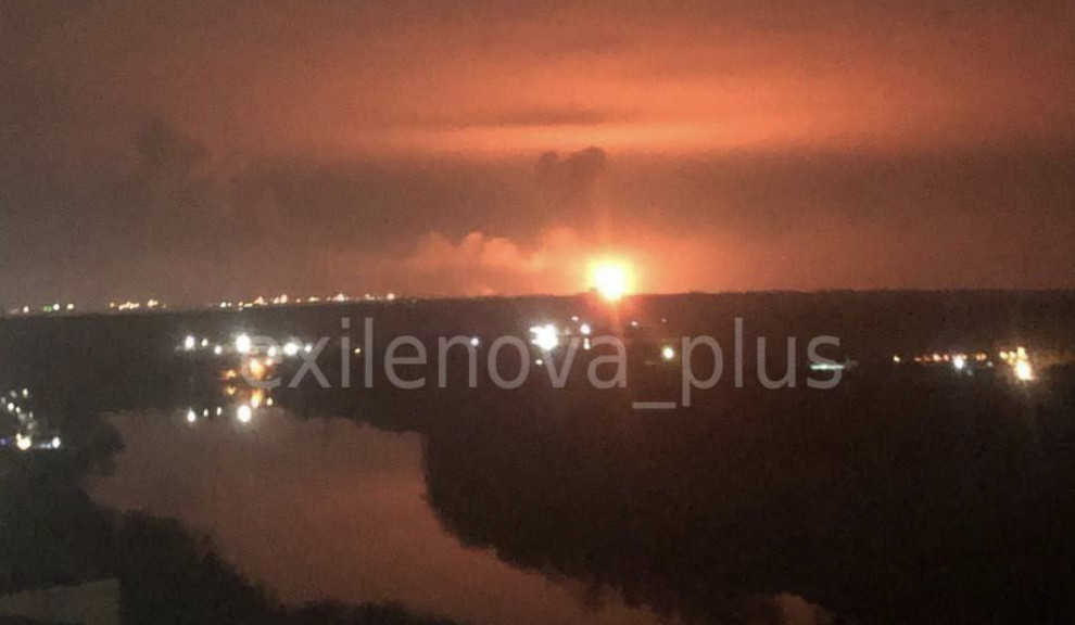 Ukrainian Drone Strike Ignites Fire at Temryuk Oil Terminal