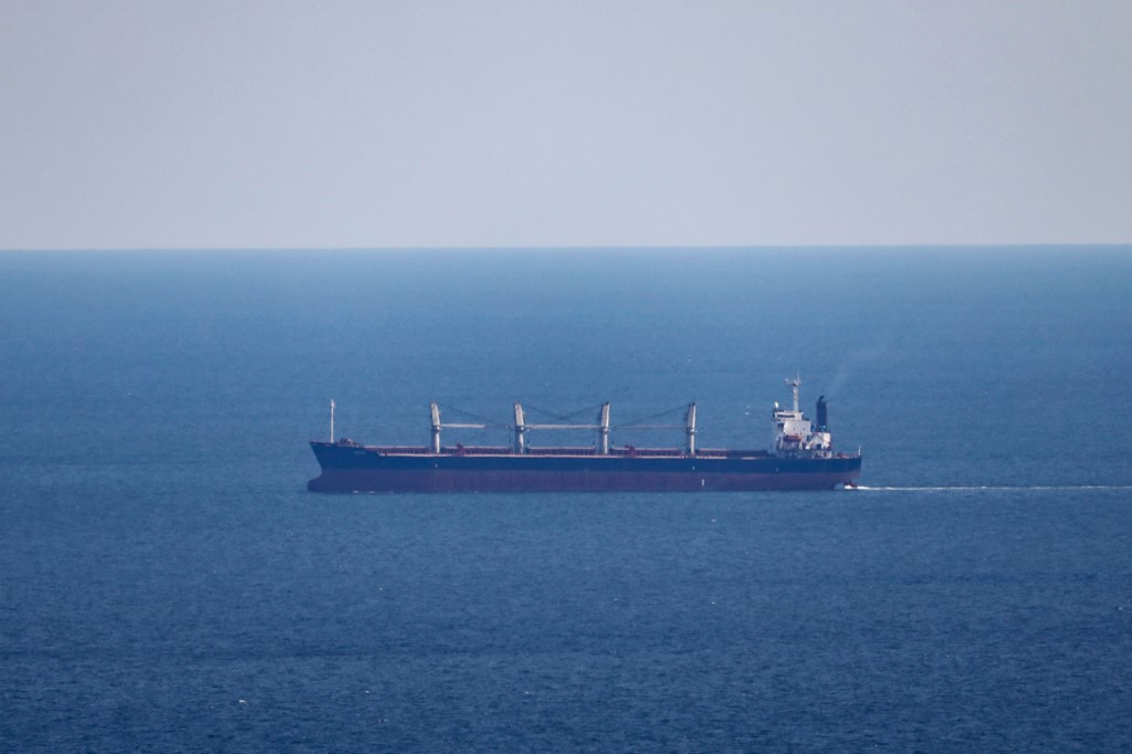 Russian Drone Attack Sets Cargo Ship Ablaze, Kills Crew Member on Black Sea