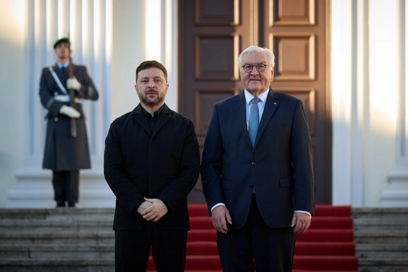 Зеленський провів переговори з президентом Німеччини та очільницею Бундестагу