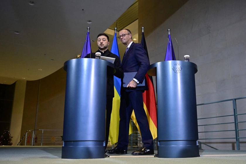 ‘A Crucial Moment in Our History’  – Merz Calls for EU to Move On Reparations Loan Backed by Frozen Russian Assets